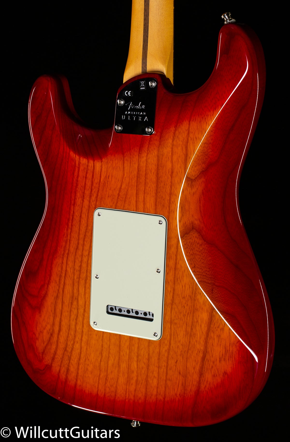 Fender American Ultra Stratocaster Plasma Red Burst Rosewood Fingerboard