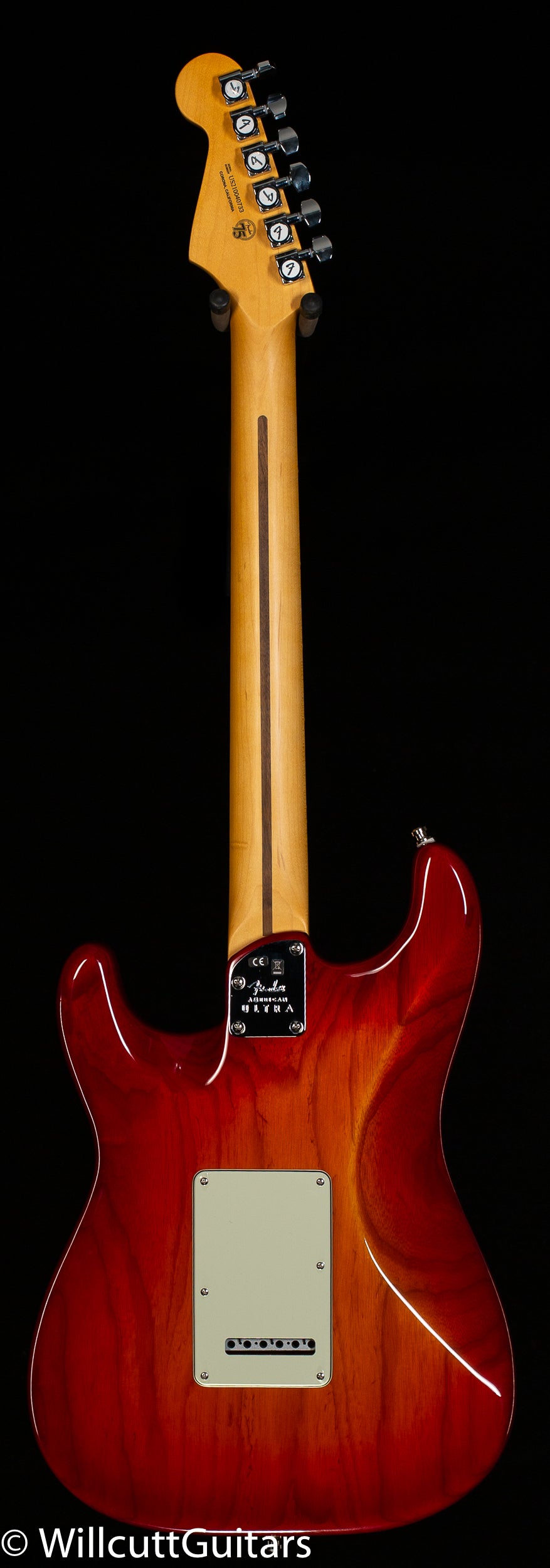 Fender American Ultra Stratocaster Plasma Red Burst Rosewood Fingerboard