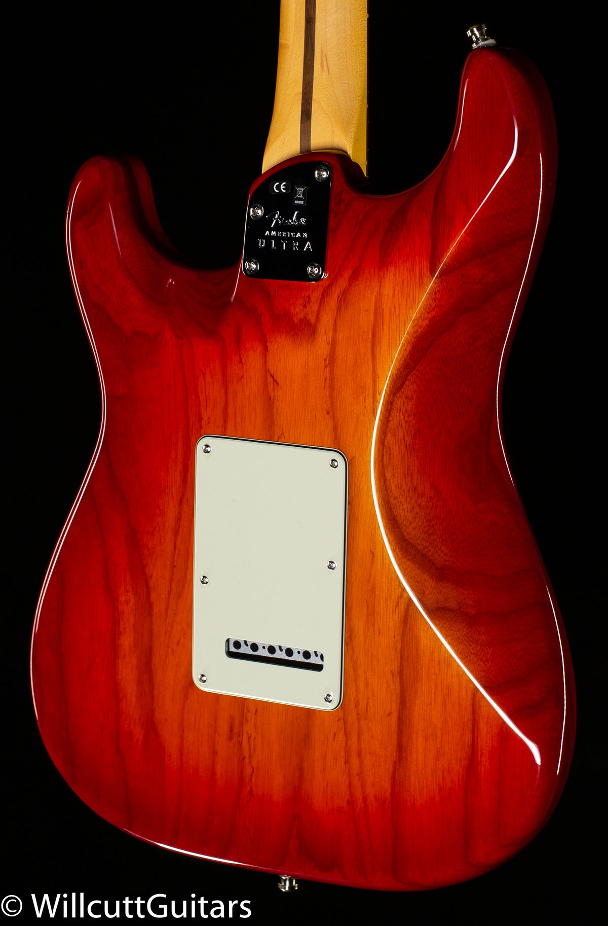 Fender American Ultra Stratocaster Plasma Red Burst Rosewood Fingerboard