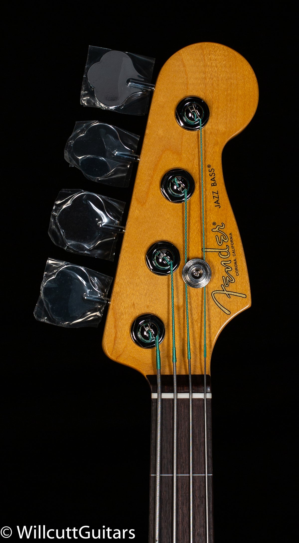 Fender American Professional II Jazz Bass Fretless Olympic White Rosewood Fingerboard Bass Guitar (324)