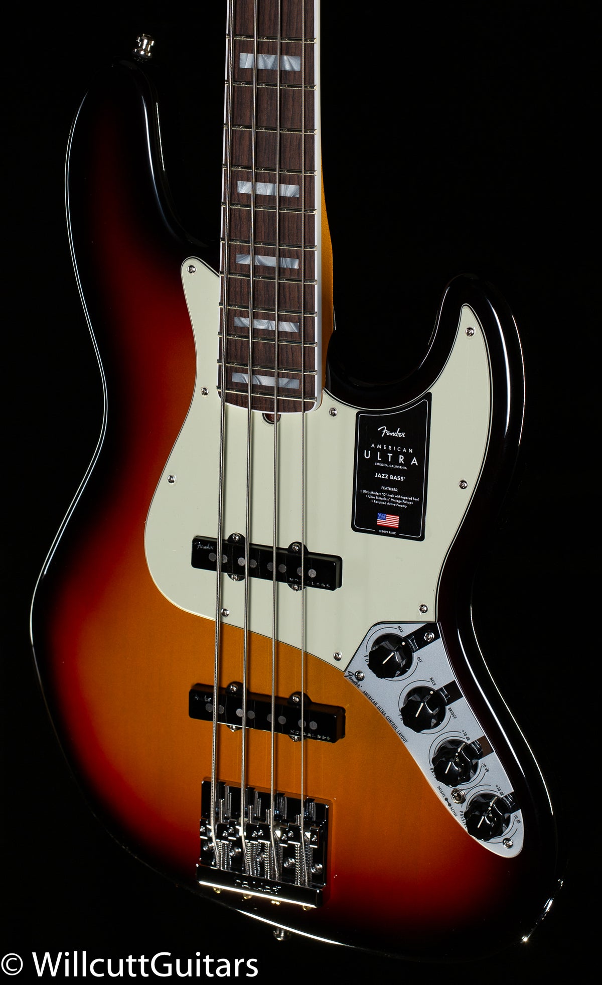 Fender American Ultra Jazz Bass Rosewood Fingerboard Ultraburst