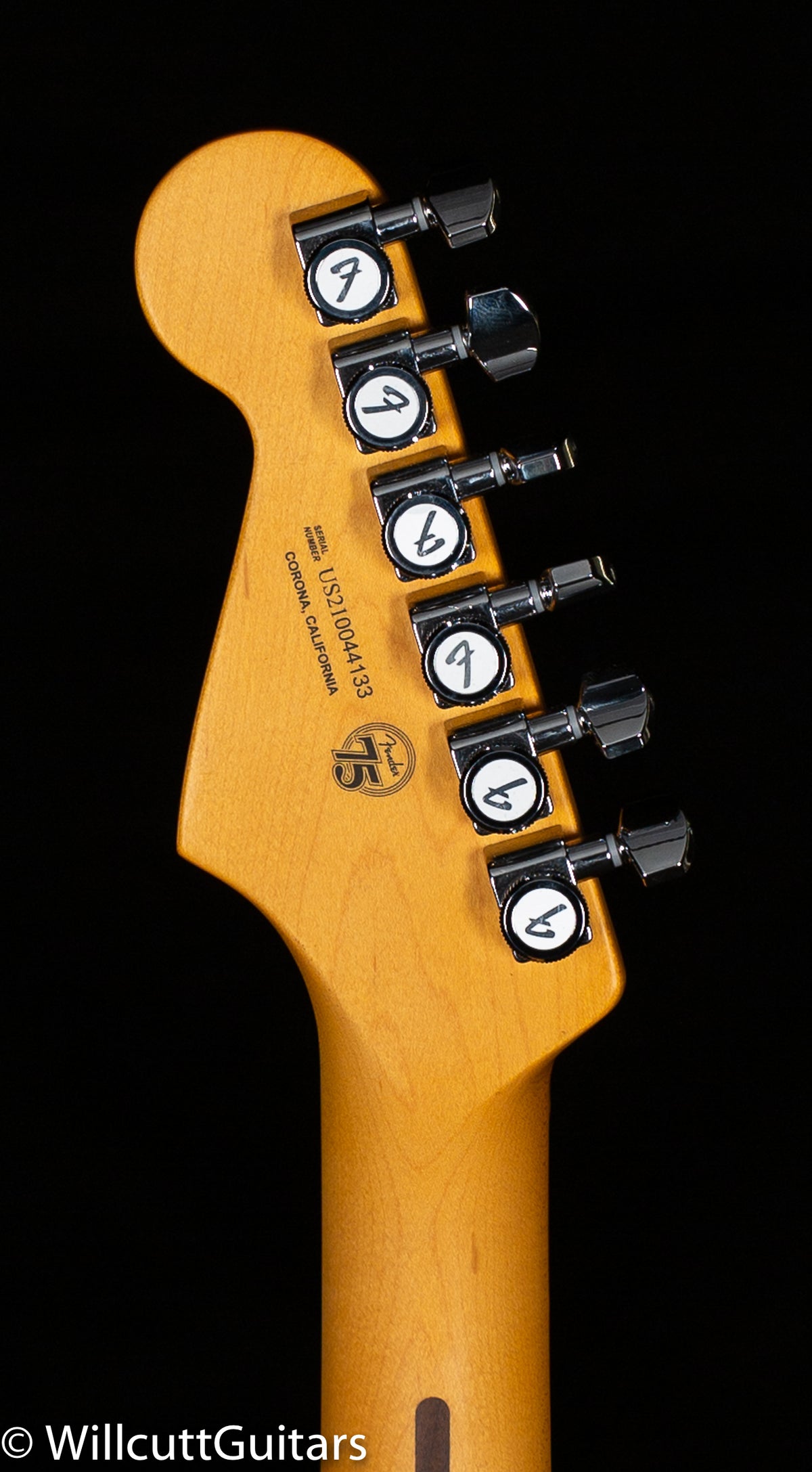 Fender American Ultra Stratocaster HSS Texas Tea Maple Fingerboard