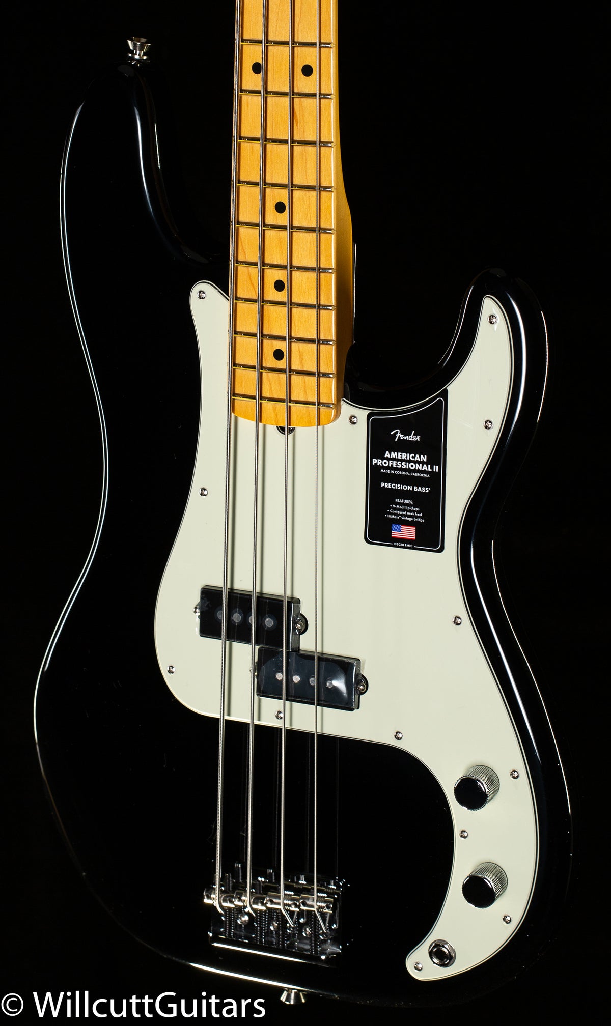 Fender American Professional II Precision Bass Black Maple Fingerboard