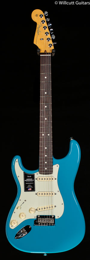 Fender American Professional II Stratocaster Miami Blue Rosewood Fingerboard Lefty