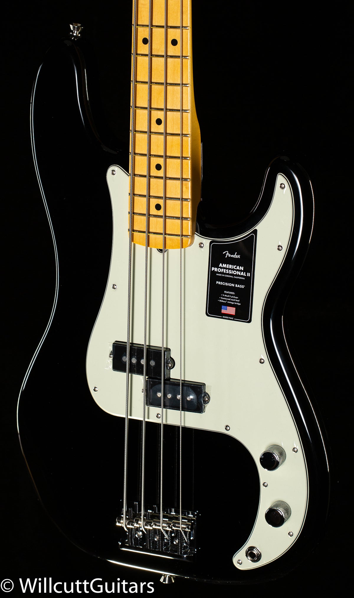 Fender American Professional II Precision Bass Black Maple Fingerboard