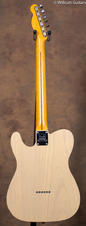 Fender 70th Anniversary Broadcaster Blackguard Blonde Maple Fingerboard Underwood Aged