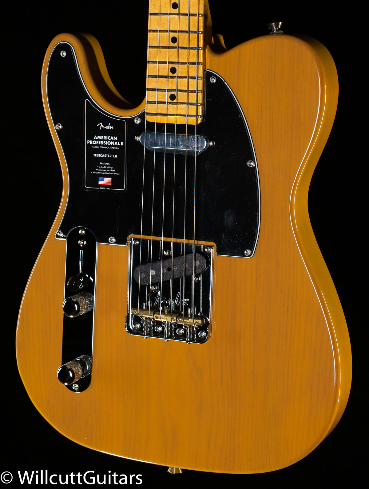 Fender American Professional II Telecaster Butterscotch Blonde Maple Fingerboard