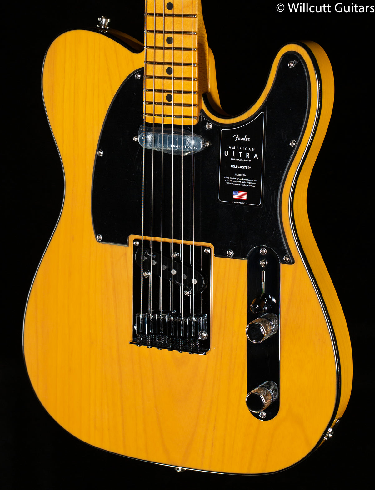 Fender American Ultra Telecaster Butterscotch Blonde