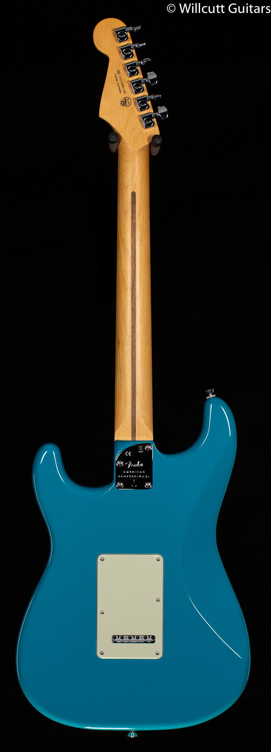 Fender American Professional II Stratocaster Miami Blue Maple Fingerboard (140)
