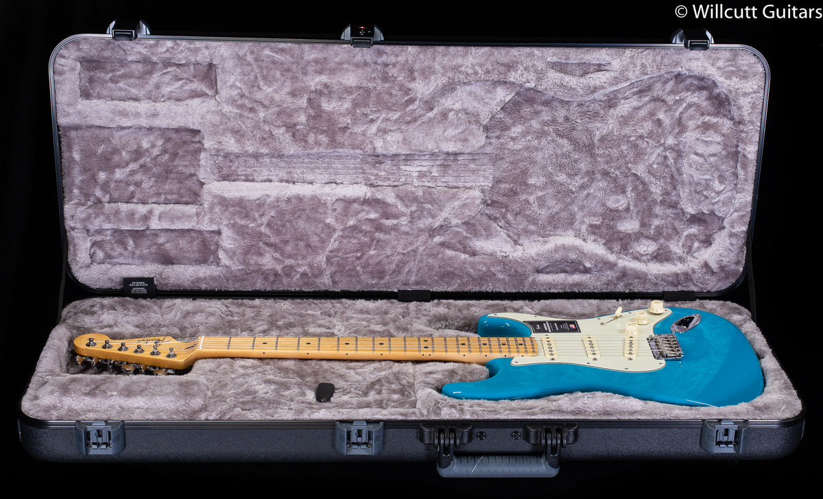 Fender American Professional II Stratocaster Miami Blue Maple Fingerboard (140)