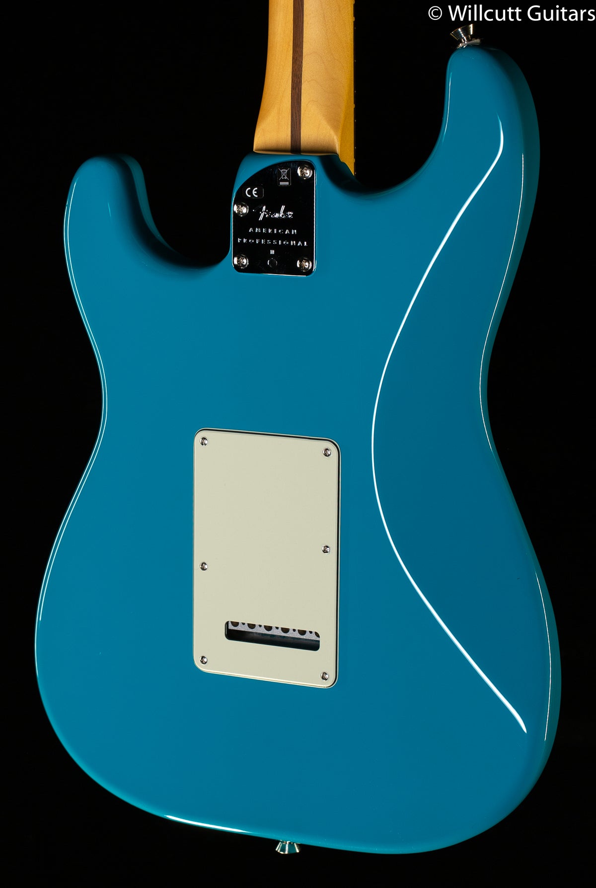 Fender American Professional II Stratocaster Miami Blue Rosewood Fingerboard (750)