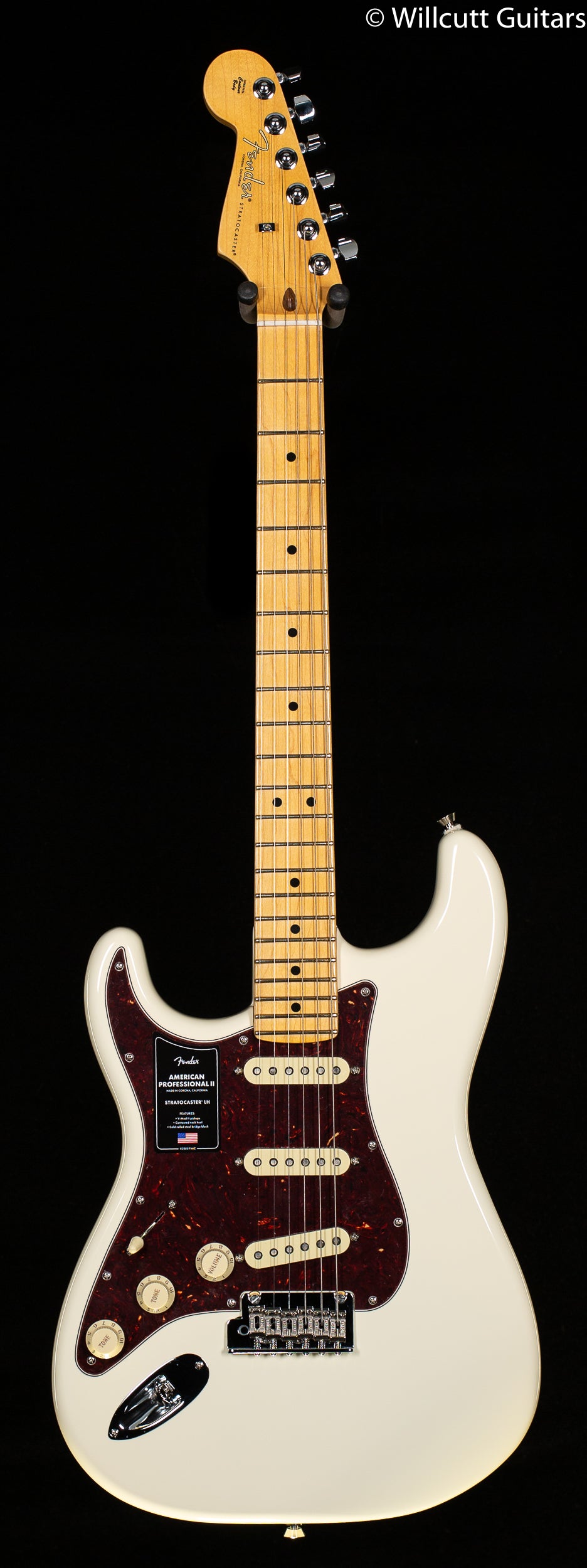 Fender American Professional II Stratocaster Olympic White Left-Hand (596)