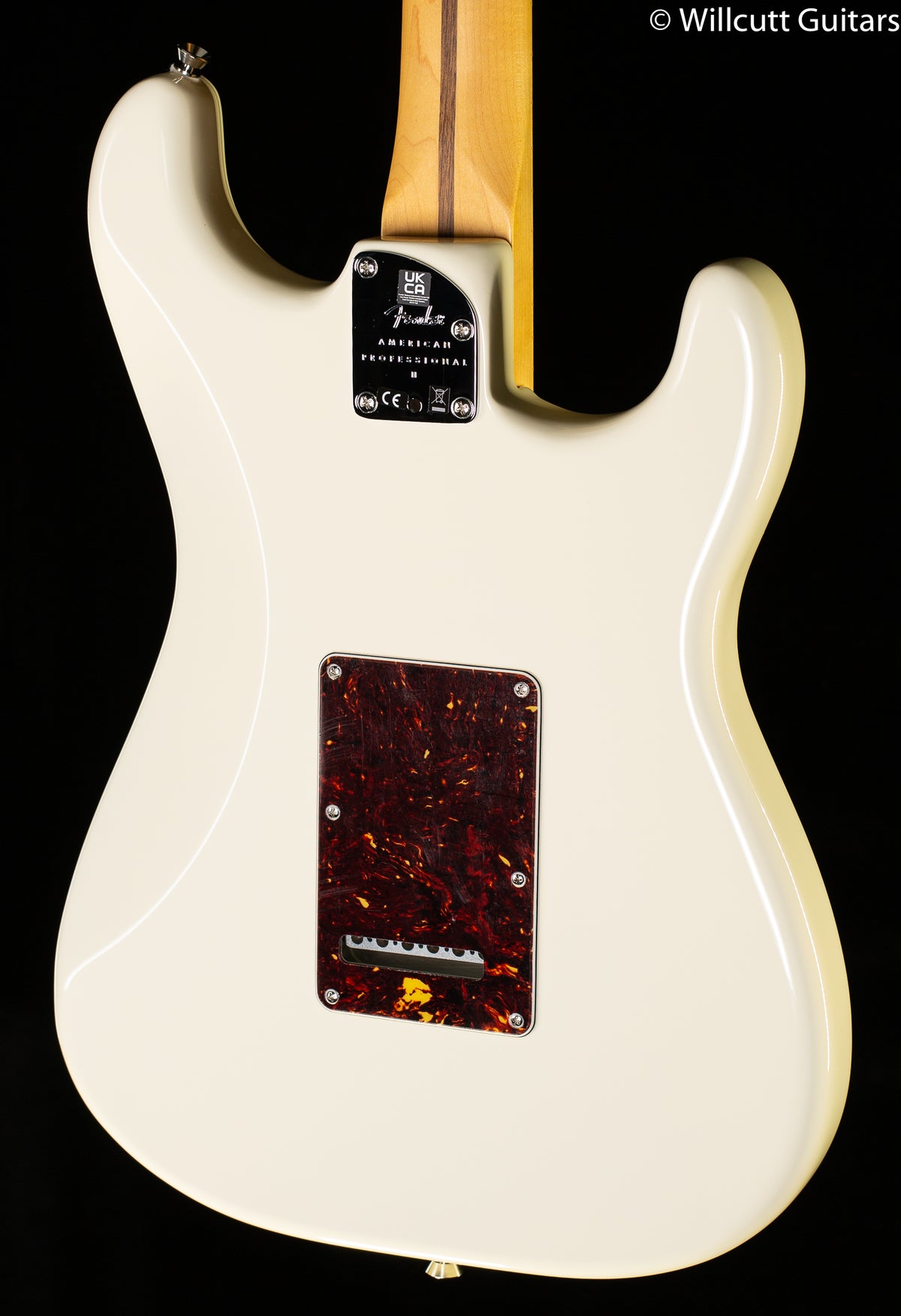 Fender American Professional II Stratocaster Olympic White Left-Hand (596)