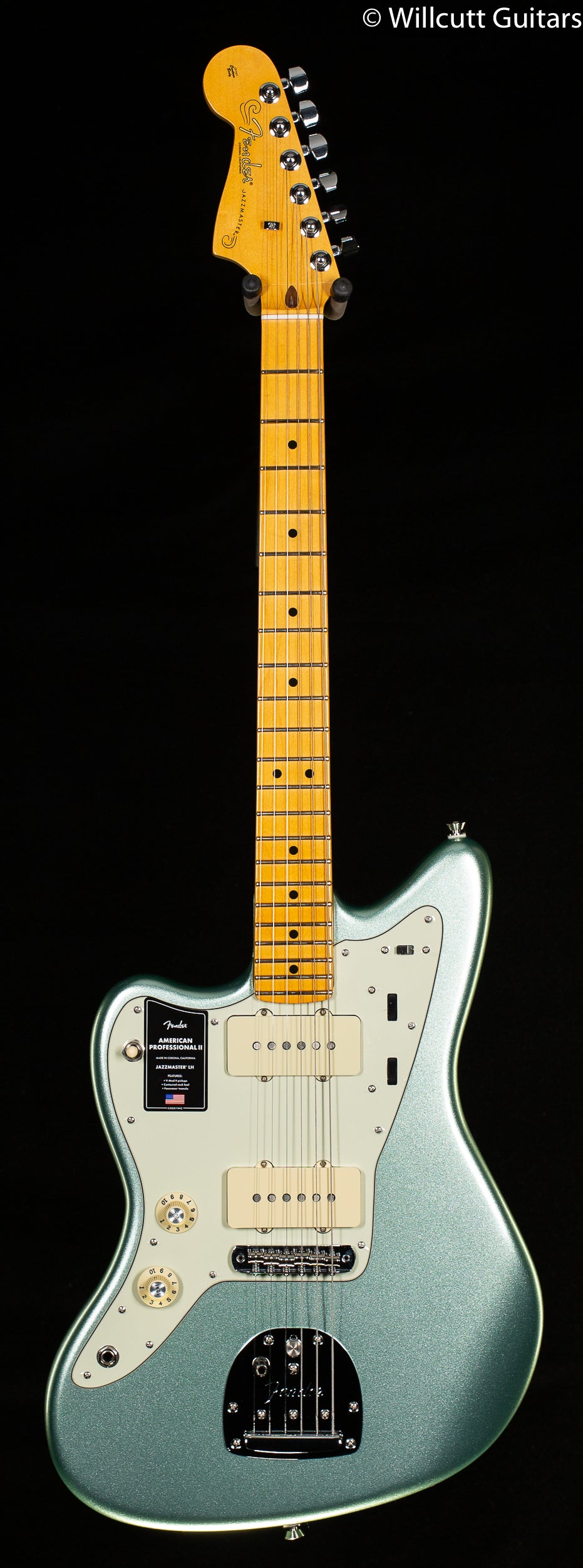 Fender American Professional II Jazzmaster Mystic Surf Green Maple 