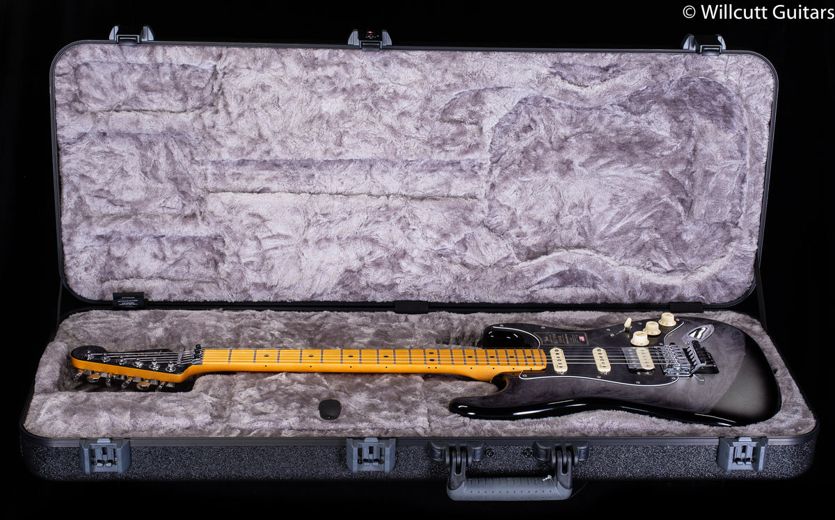 Fender Ultra Luxe Stratocaster Floyd Rose HSS Silverburst Maple Fingerboard