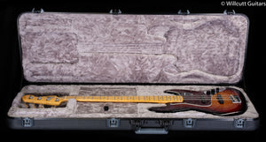 Fender American Professional II Jazz Bass 3-Color Sunburst Maple Fingerboard Bass Guitar