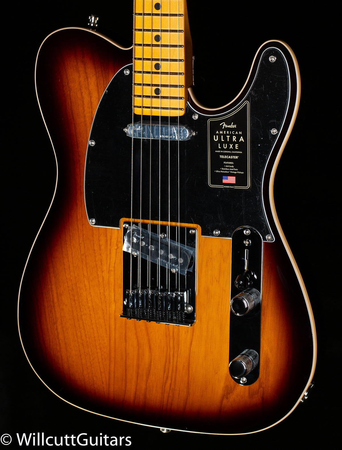Fender Ultra Luxe Telecaster 2-Color Sunburst Maple Fingerboard