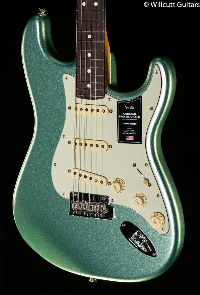 Fender American Professional II Stratocaster Mystic Surf Green