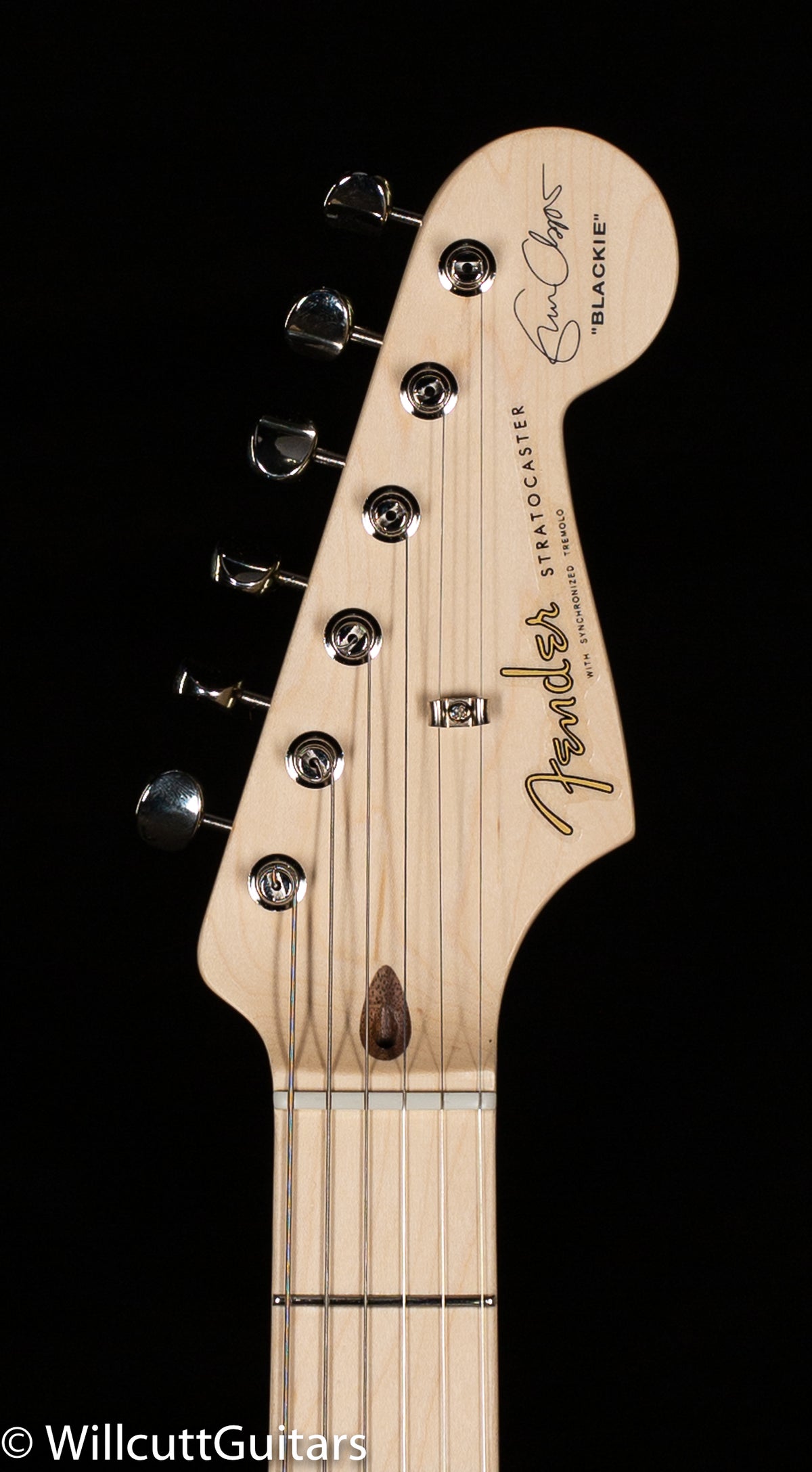 Fender Eric Clapton Stratocaster Black Maple Fingerboard (773)