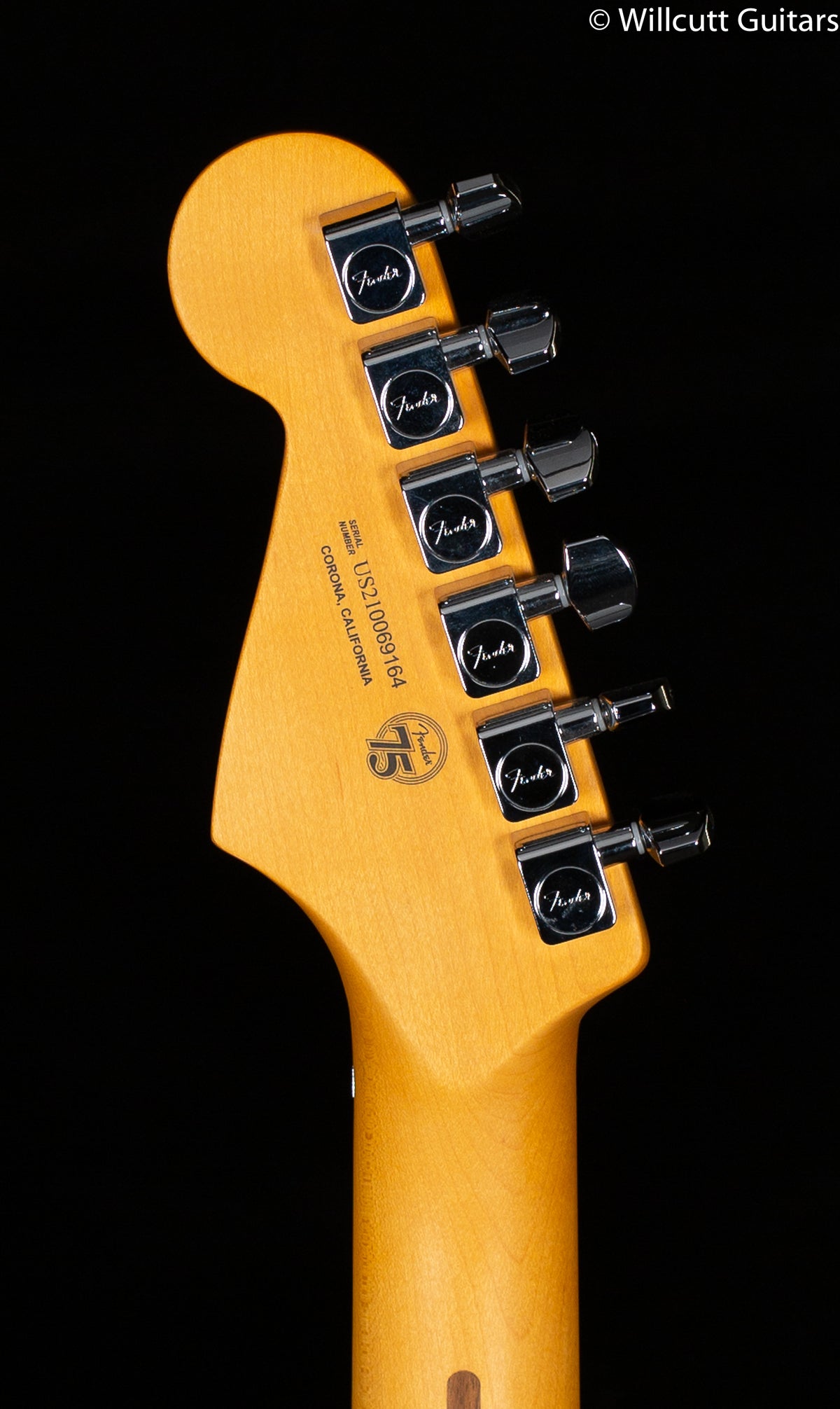 Fender American Ultra Luxe Stratocaster Floyd Rose HSS Mystic Black Rosewood Fingerboard (164)