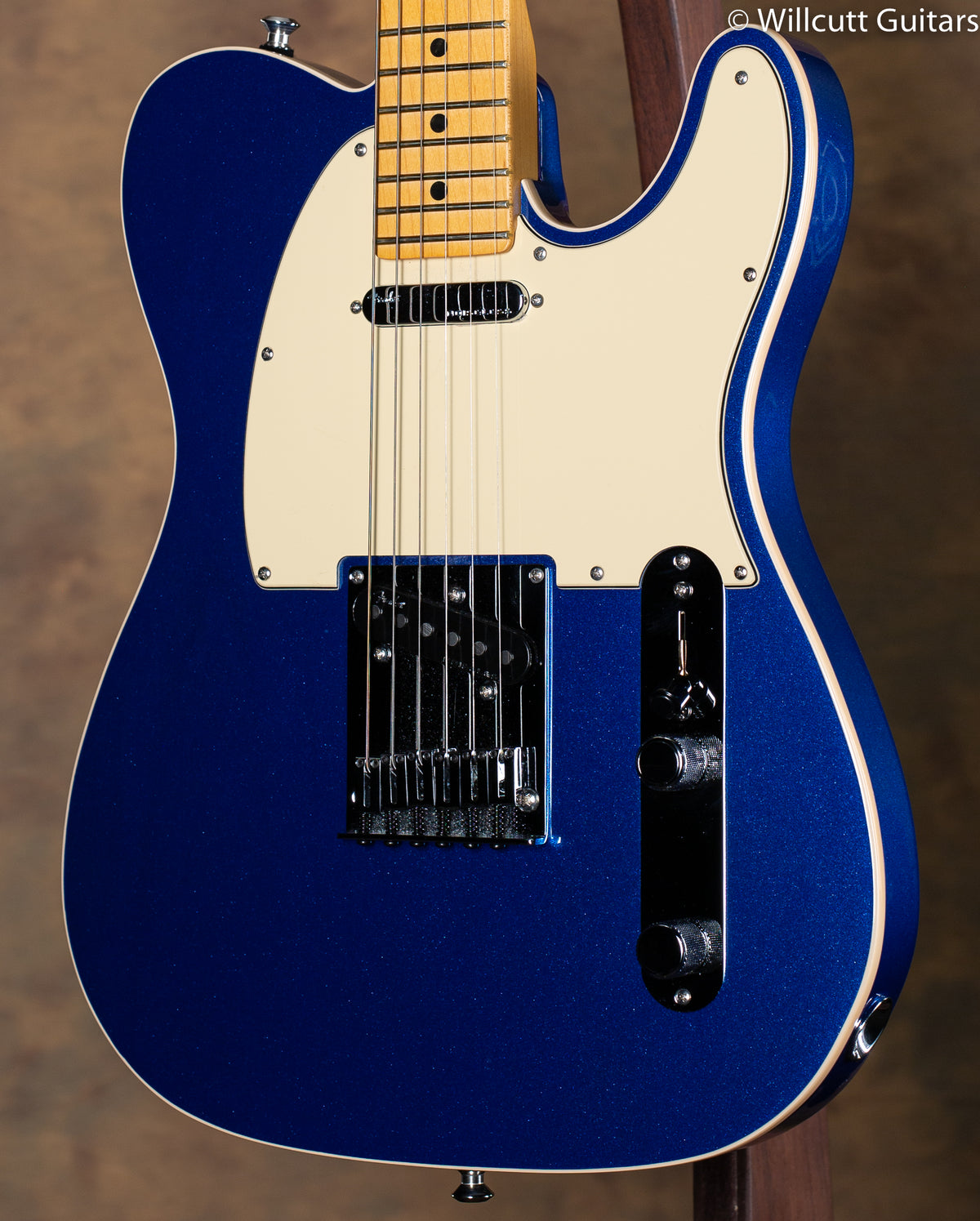 Fender American Ultra Telecaster Cobra Blue Maple Fingerboard