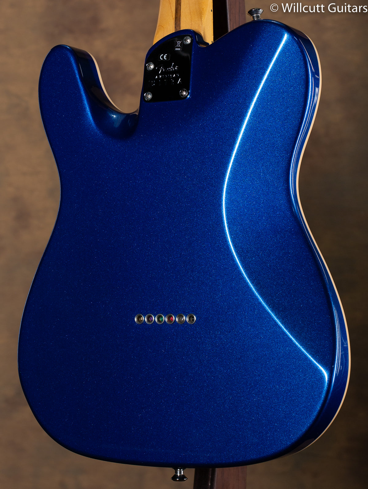 Fender American Ultra Telecaster Cobra Blue Maple Fingerboard