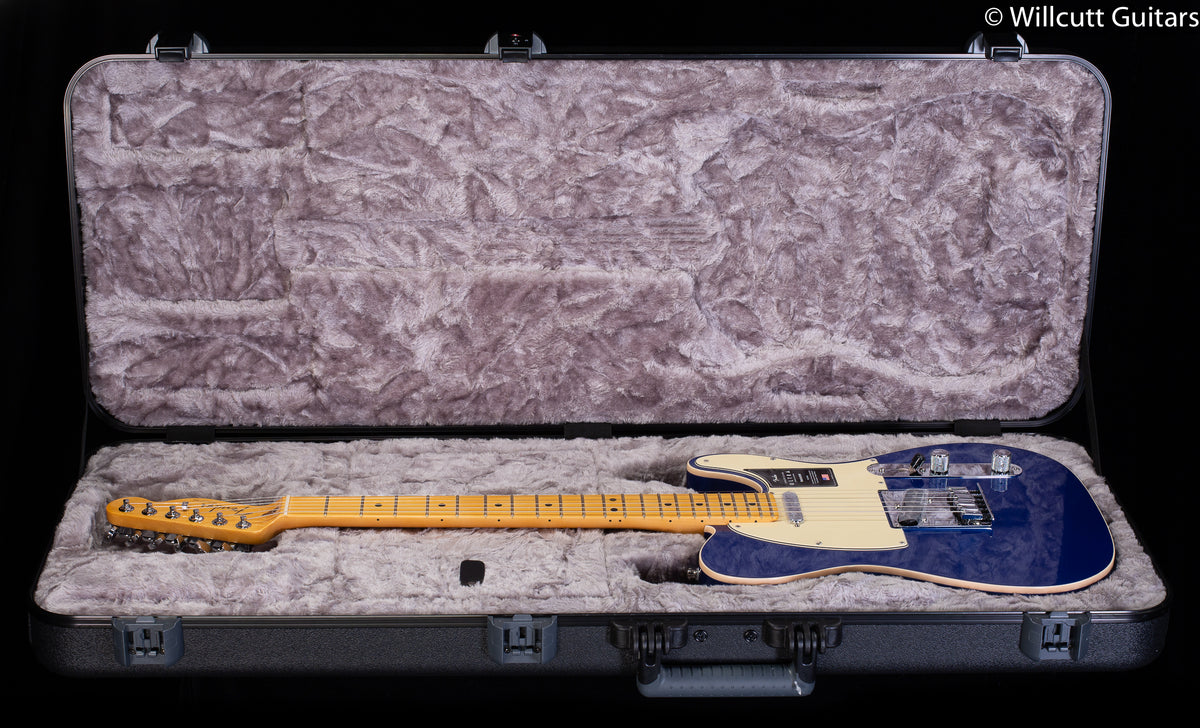 Fender American Ultra Telecaster Cobra Blue Maple