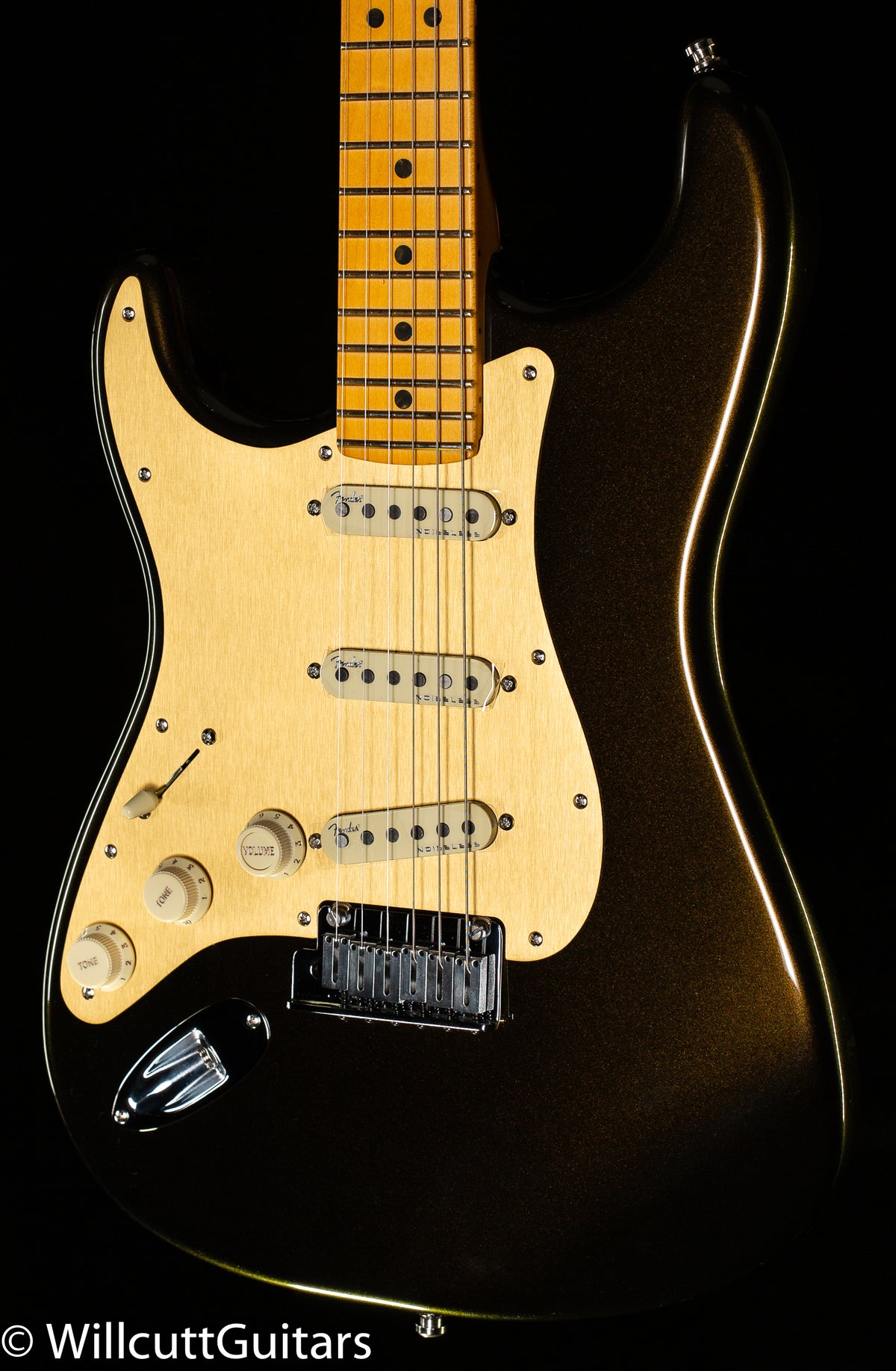 Fender American Ultra Stratocaster Texas Tea Lefty (659)