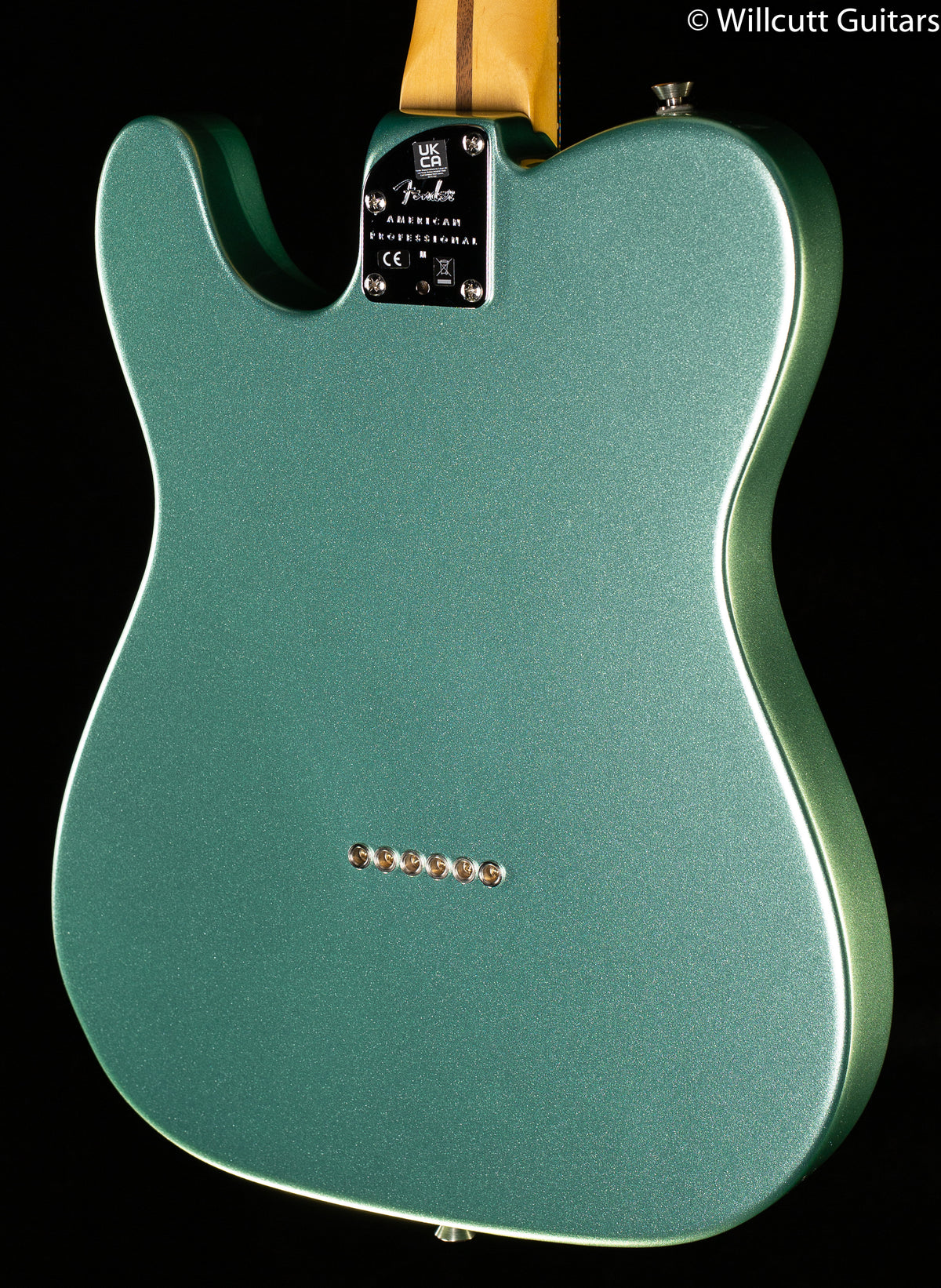 Fender American Professional II Telecaster Mystic Surf Green Rosewood Fingerboard