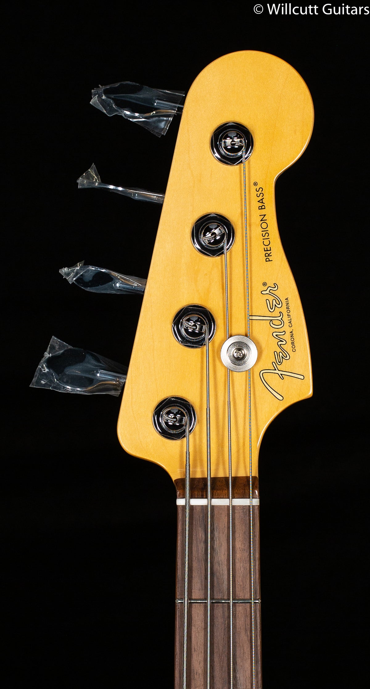 Fender American Professional II Precision Bass Mystic Surf Green Rosewood Fingerboard Bass Guitar