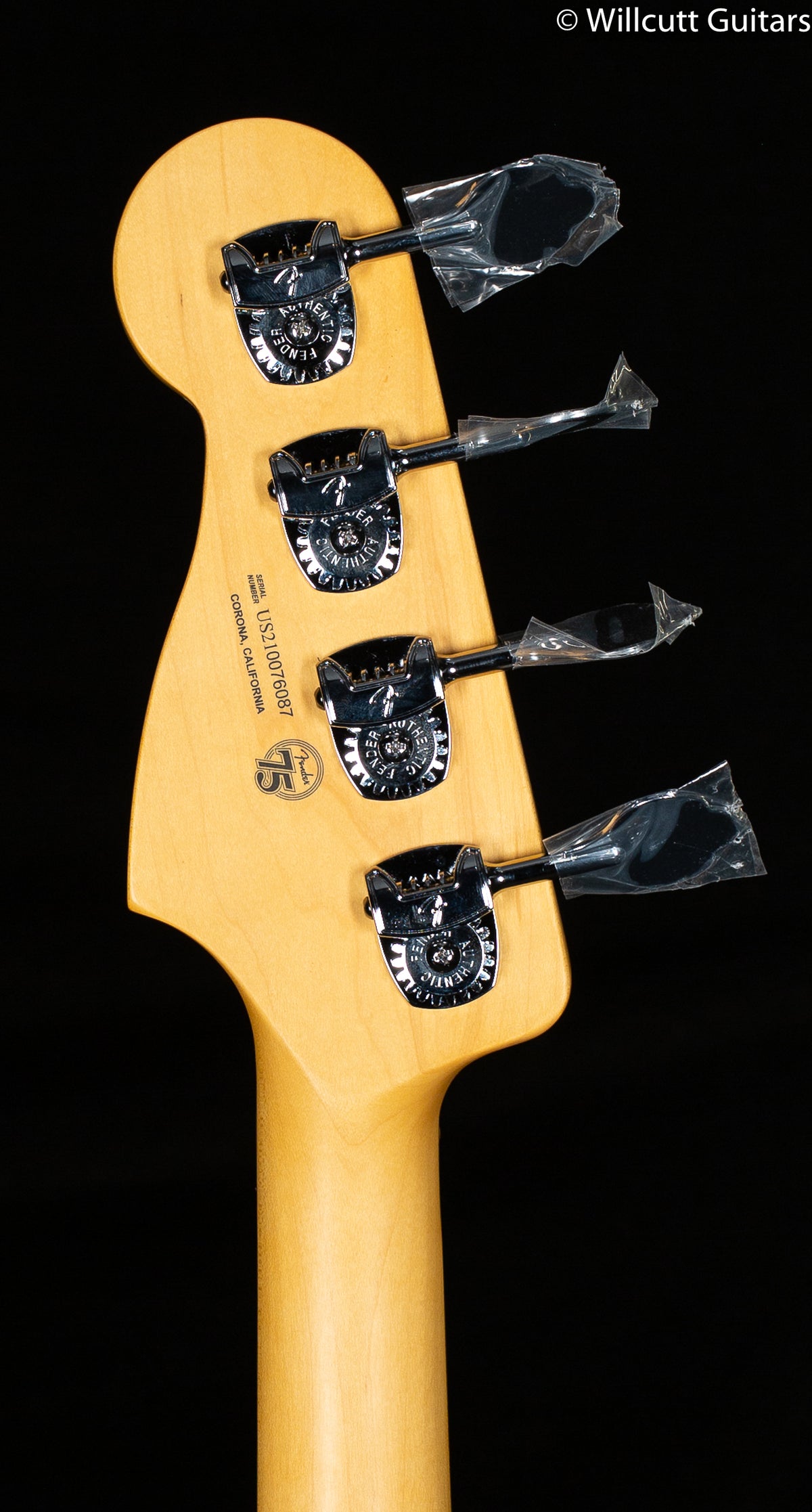 Fender American Professional II Precision Bass Mystic Surf Green Rosewood Fingerboard Bass Guitar