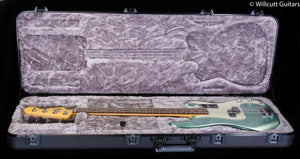 Fender American Professional II Precision Bass Mystic Surf Green Rosewood Fingerboard Bass Guitar
