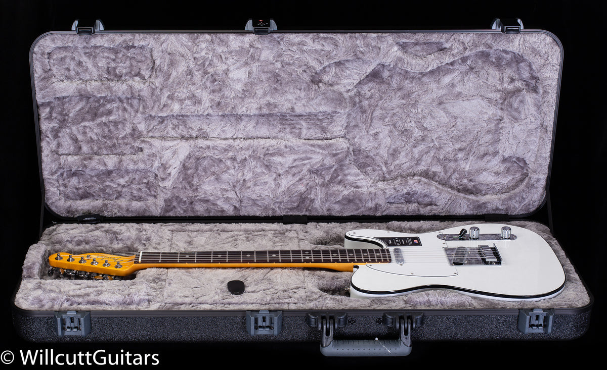 Fender American Ultra Telecaster Arctic Pearl Rosewood