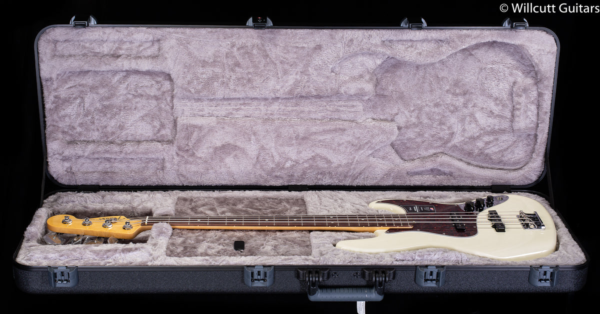 Fender American Professional II Jazz Bass Olympic White Rosewood Fingerboard