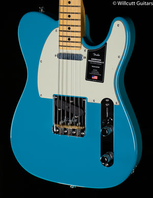 Fender American Professional II Telecaster Miami Blue Maple Fingerboard