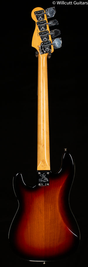 Fender Artist Series Tony Franklin Fretless Precision Bass 3-Color Sunburst, Ebony Bass Guitar