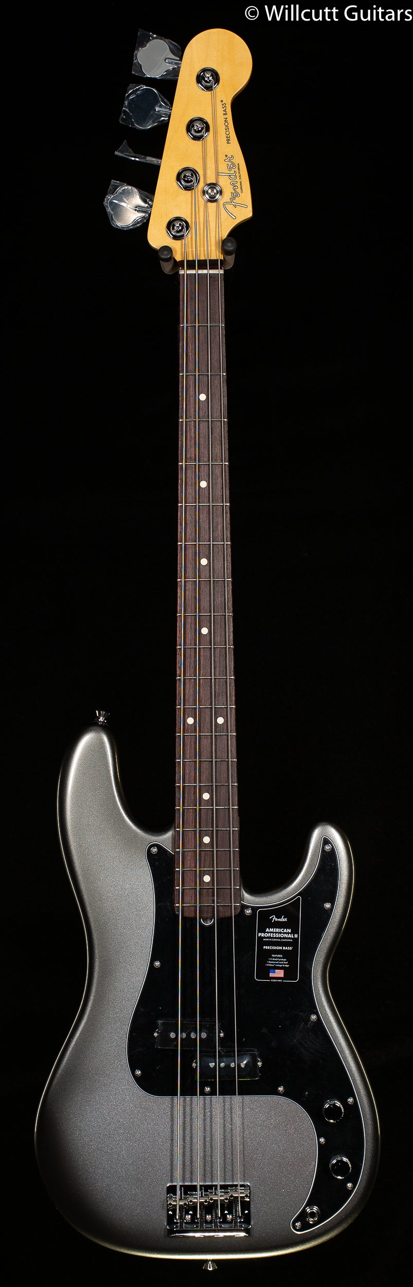 Fender American Professional II Precision Bass Mercury Rosewood 