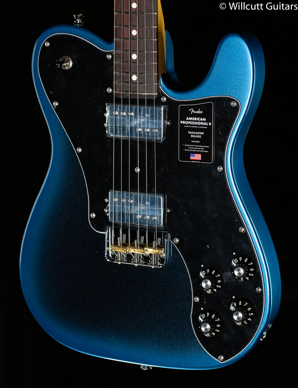 Fender American Professional II Telecaster Deluxe Dark Night Rosewood Fingerboard