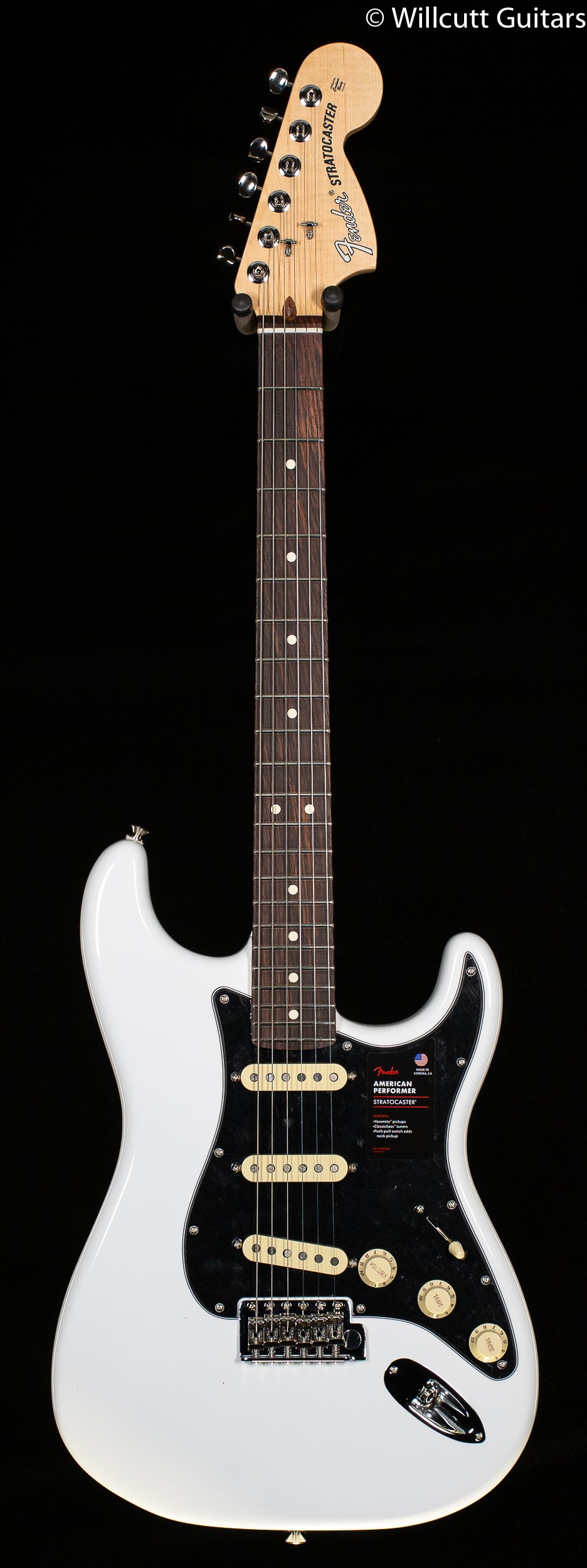 Fender American Performer Stratocaster Arctic White Rosewood (061)