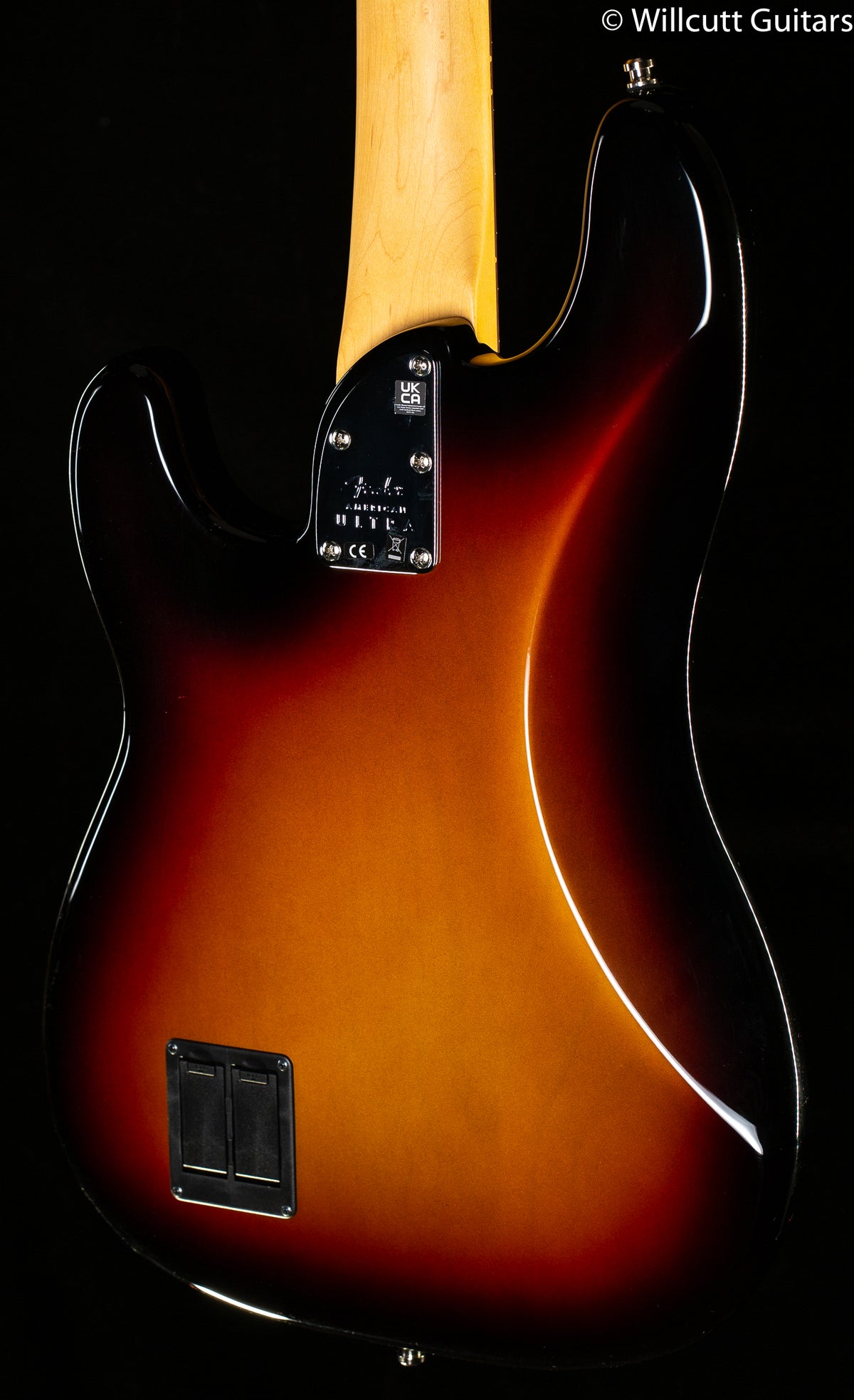 Fender American Ultra Precision Bass Ultraburst Bass Guitar (467)