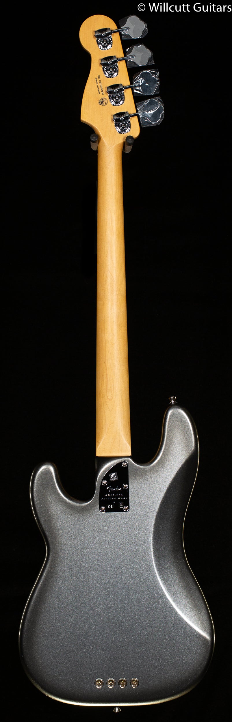 Fender American Professional II Precision Bass Mercury Rosewood Fingerboard Bass Guitar (530)