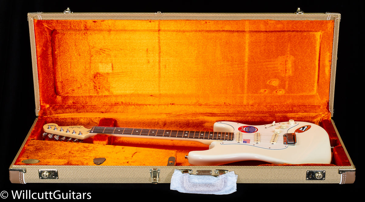 Fender Artist Series Jeff Beck Stratocaster Olympic White Rosewood