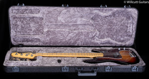 Fender American Professional II Precision Bass 3-Color Sunburst Maple Fingerboard Bass Guitar
