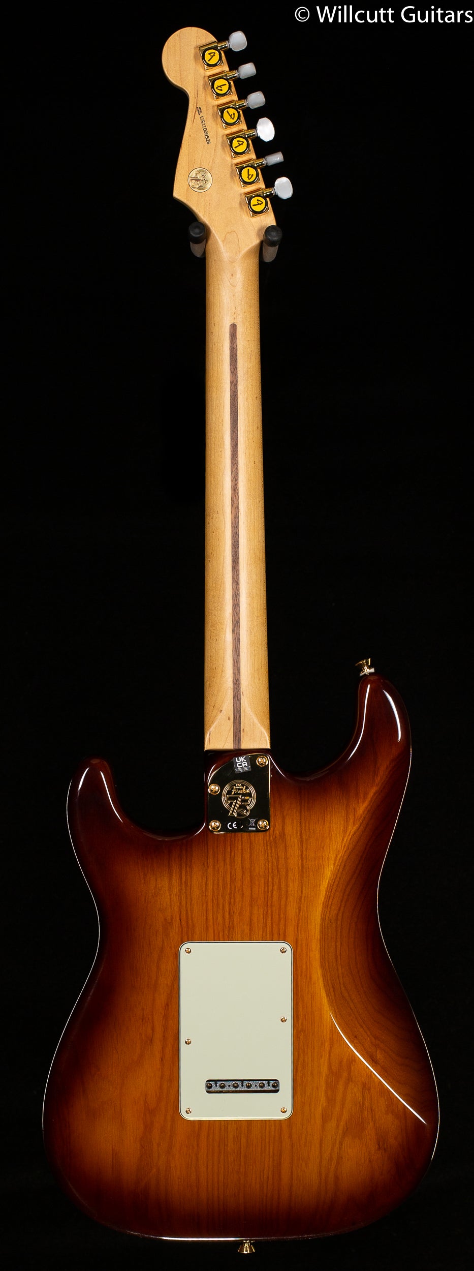 Fender 75th Anniversary Commemorative Stratocaster Maple Fingerboard 2-Color Bourbon Burst