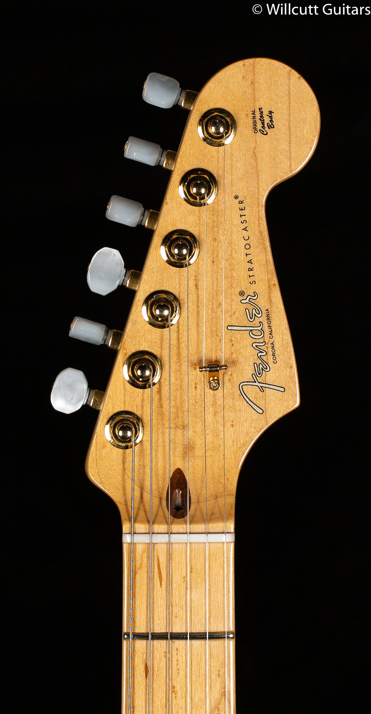 Fender 75th Anniversary Commemorative Stratocaster Maple Fingerboard 2-Color Bourbon Burst