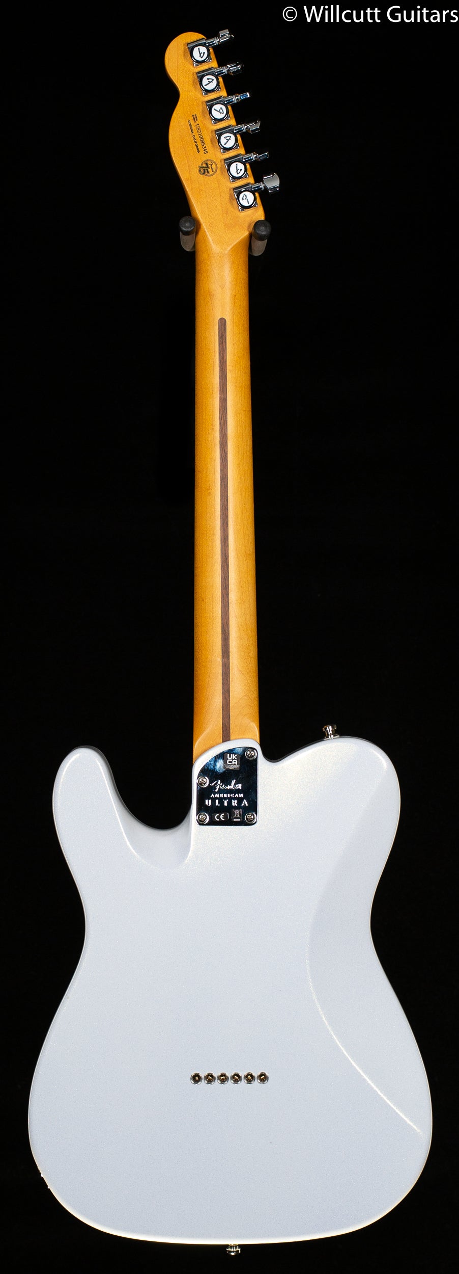 Fender American Ultra Telecaster Arctic Pearl Rosewood