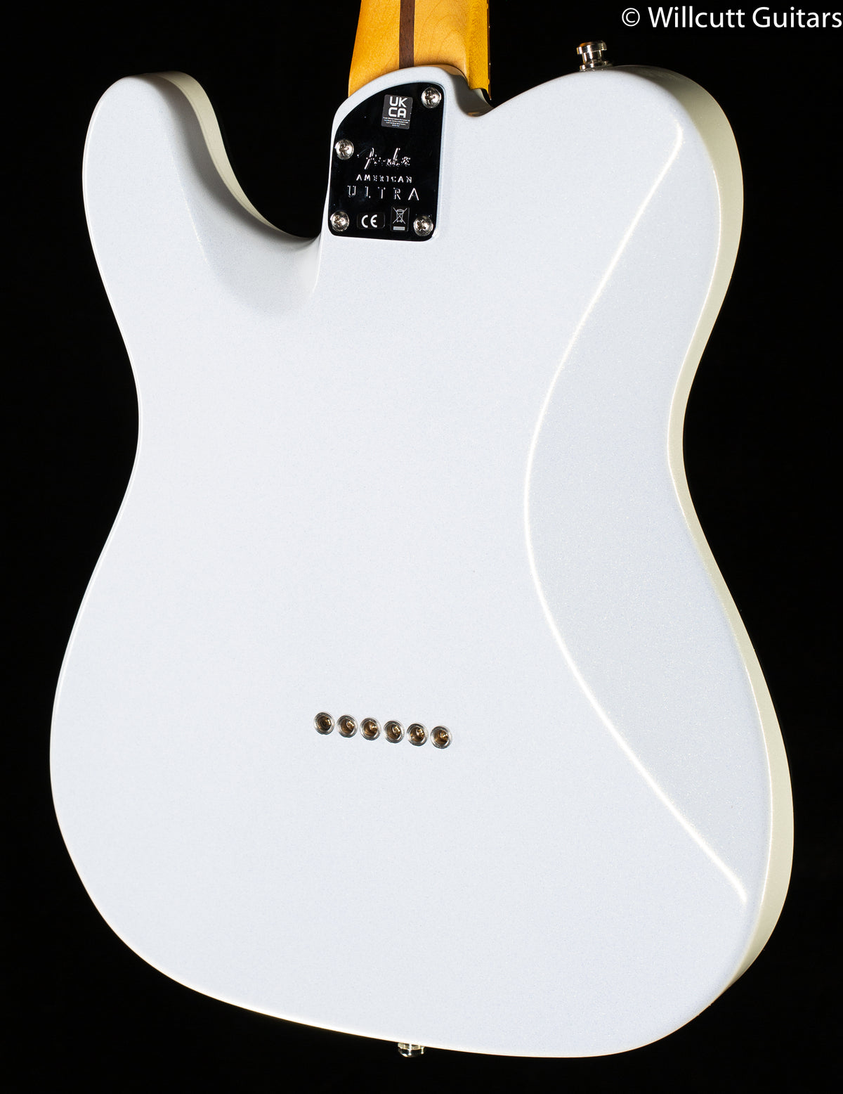 Fender American Ultra Telecaster Arctic Pearl Rosewood