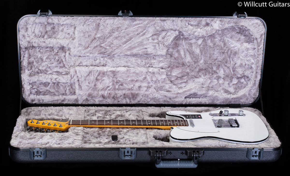 Fender American Ultra Telecaster Arctic Pearl Rosewood
