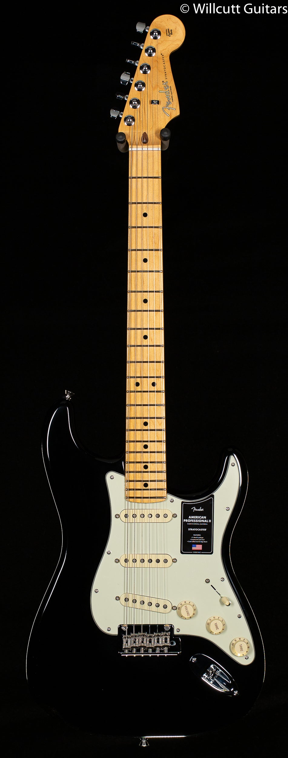 Fender American Professional II Stratocaster Black Maple