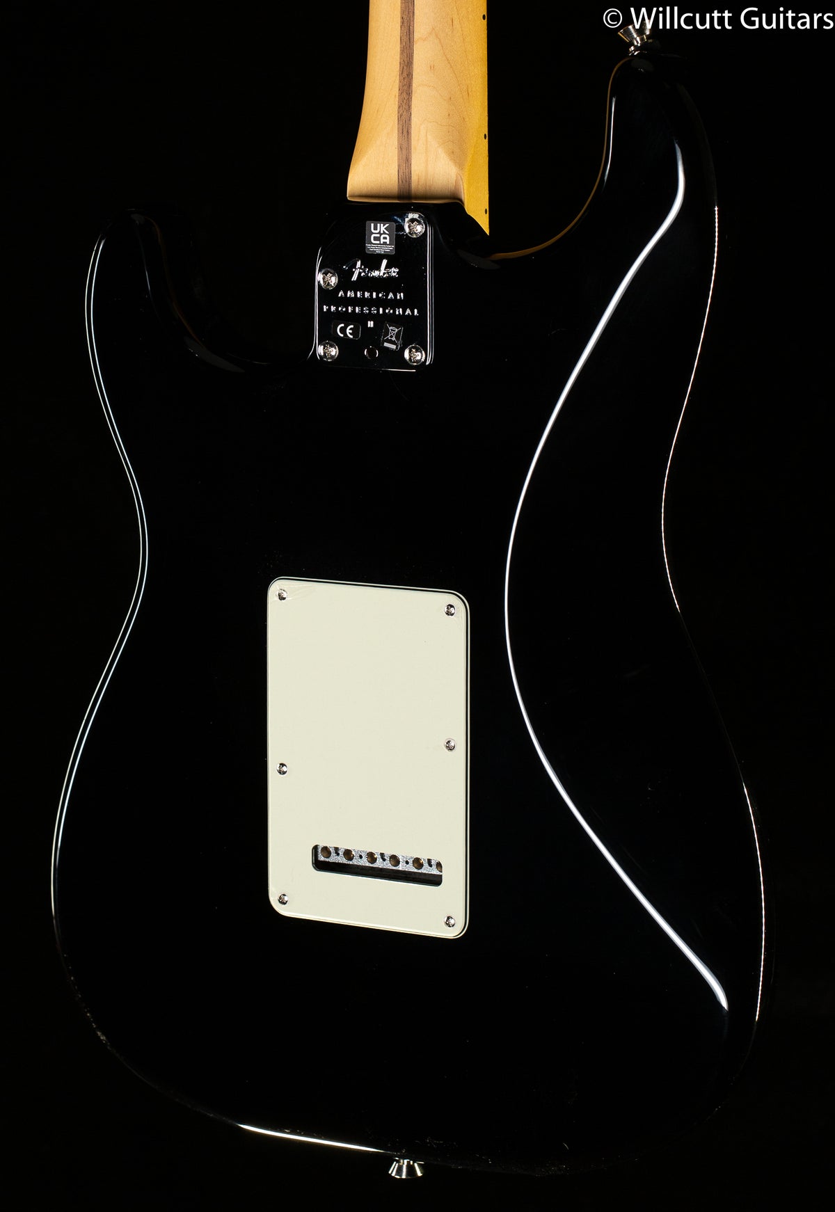 Fender American Professional II Stratocaster Black Maple Fingerboard (755)